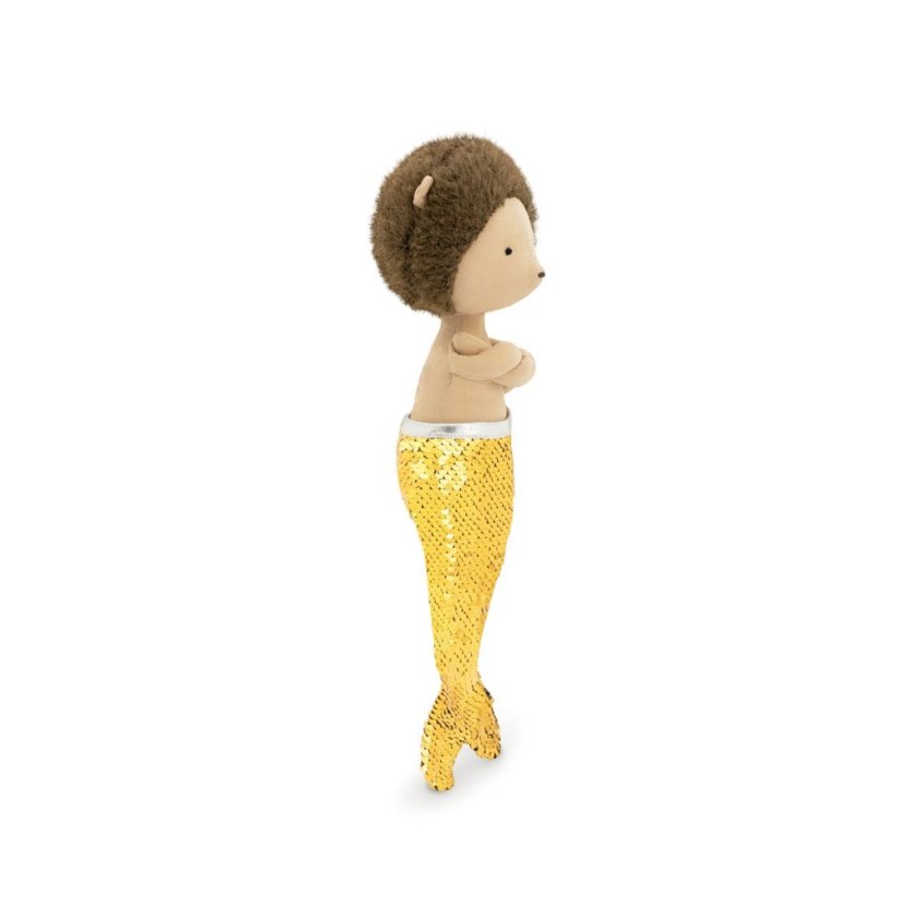 Látkový ježek s ploutví 30 cm Cotti Motti Orange Toys - Henry Mermaid tail
