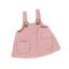 Růžové šatičky s tričkem a mašlí pro pejska Lucky Doggy - Stylish Vacation