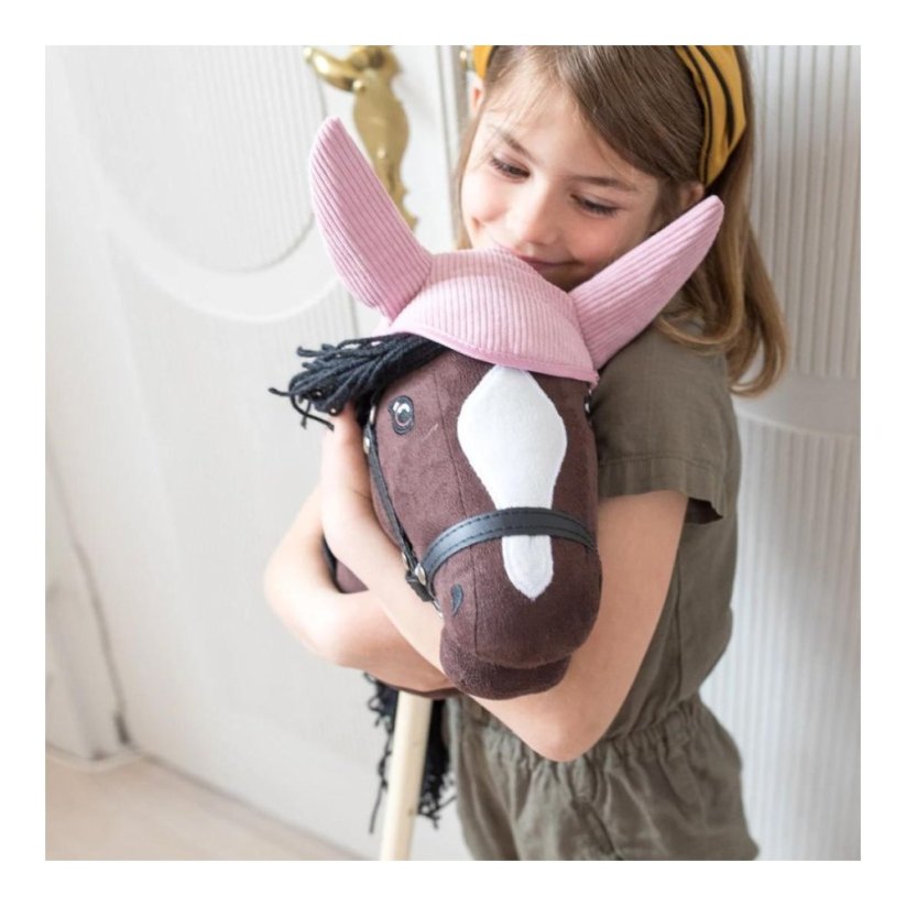 Čabraka s dekou na sedlo pro hobby horse koníka By Astrup - Rose