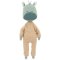 Látkový dráček s extra ploutví 30 cm Cotti Motti Orange Toys - Andy / Mermaid tail