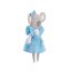 Látková koala 30 cm Cotti Motti Orange Toys - Annie Blue Dress