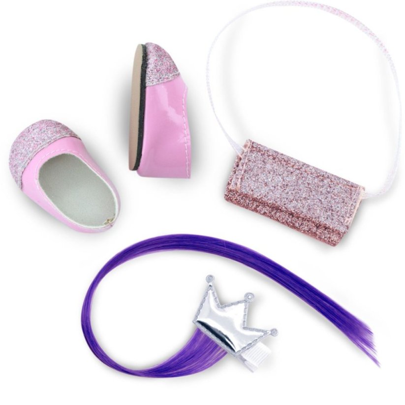 Doplňky k panence Sweet Sisters - Orange Toys - Purple and pink