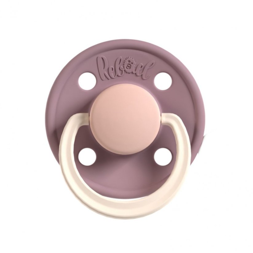 Dudlík Rebael z přírodního kaučuku 1 ks - Misty Soft Mouse - 0-6 měsíců (velikost 1)