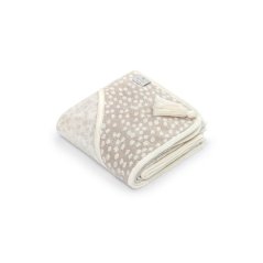 Dětská luxusní osuška s kapucí My Memi - Boho Dots - Beige