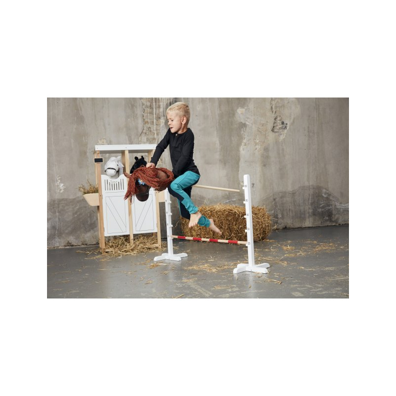 Hobby koník na tyči By Astrup - Hobby Horse White