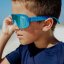 Dětské sluneční brýle s UV ochranou Bling2O - Gulfshore beach - Crocodile cobalt 3-14 let
