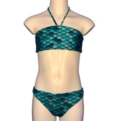 Plavky pro mořské panny Kuaki Mermaids - Turquoise - XS 6-8 let