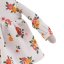 Látkový zajíček 29 cm Orange Toys - Lucy The Bunny - Flower Dress
