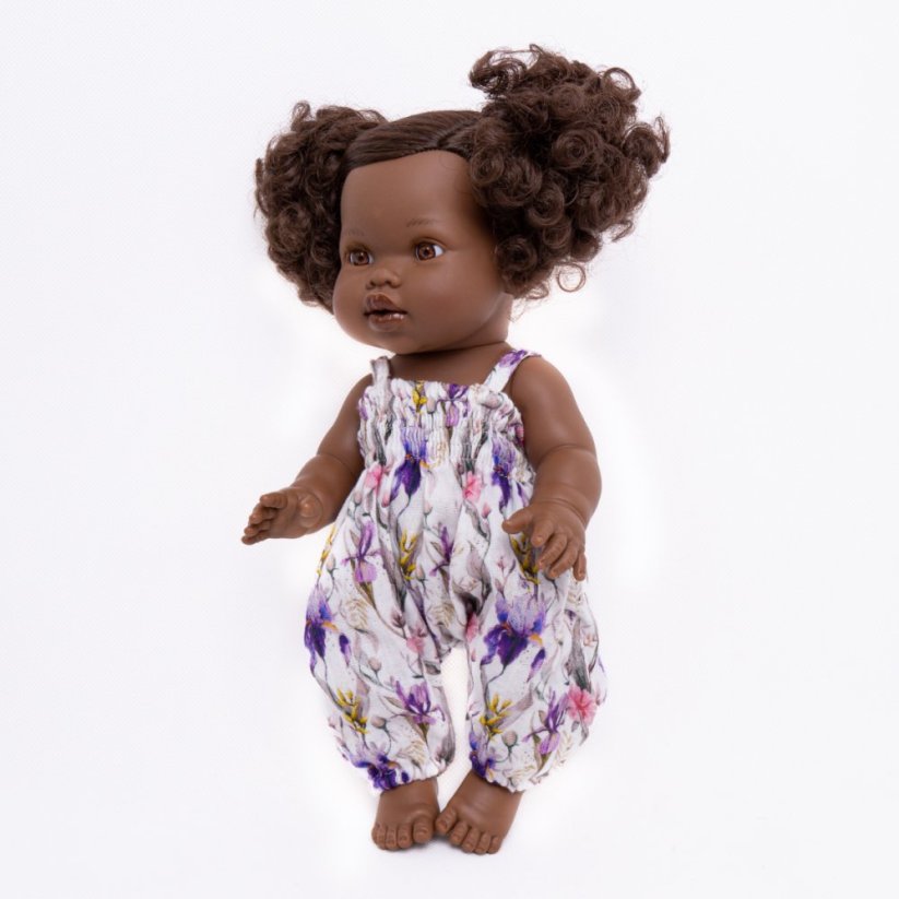 Overal pro panenku 34 cm By Loli - Romance - Iris Flowers