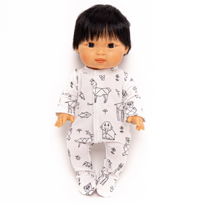 Overal pro panenku 34 cm By Loli - Baby - Origami animals
