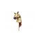 Zlaté brnění pro koníka hobby horse By Astrup - Gold