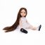 Šaty pro panenku Paola Reina a Minikane 32 cm By Loli - Glittery white