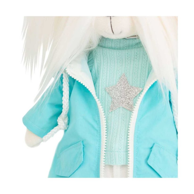 Plyšový pejsek maltézská fenka Lucky Doggy - Mimi Rainy Day