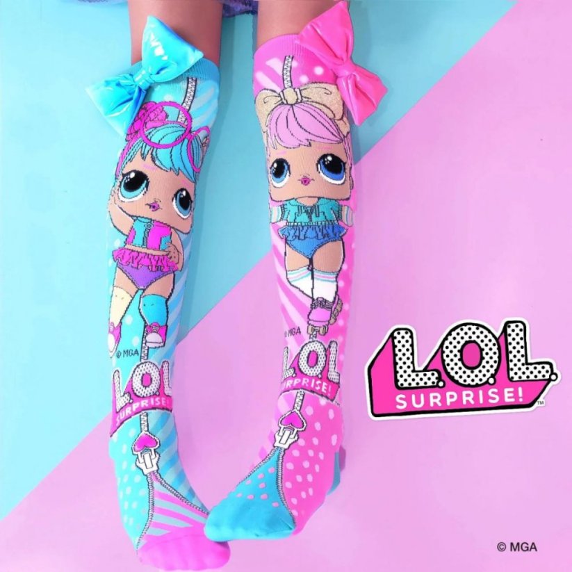 Podkolenky MADMIA - L.O.L. Dolls Bonbon - 3 - 5 let