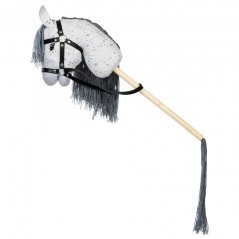 Hobby koník na tyči s ocasem By Astrup - Hobby Horse Grey Star