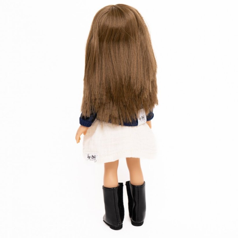 Bunda pro panenku Paola Reina a Minikane 32 cm By Loli - Bomber Blue Leo