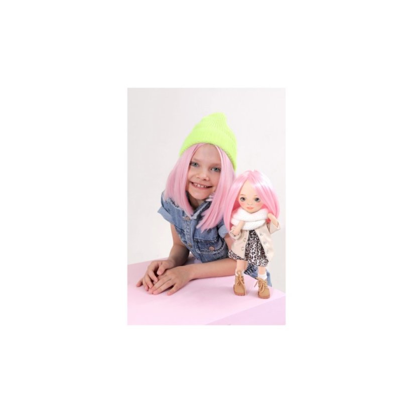 Látková panenka Orange Toys - Sweet sisters Billie - Blue Satin Dress