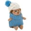 Plyšový ježek Orange toys 18 cm - Hedgehog in white hat