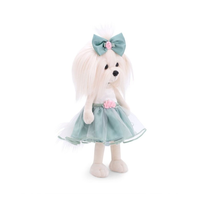 Plyšový pejsek maltézská fenka Lucky Doggy - Mimi Rose Bud
