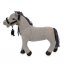 Mini koník Lucky By Astrup - Horse Grey 30 cm