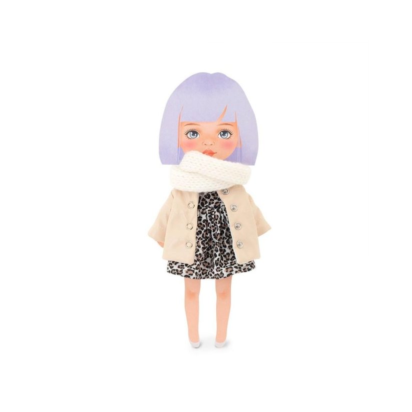 Oblečení pro panenku Sweet Sister - Beige and leopard