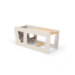 Jídelní židle pro panenku a stolek 2v1 By Astrup - White