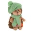 Plyšový ježek s čepicí a šálou Orange toys 25 cm - Hedgehog in green beret