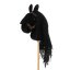 Hobby koník na tyči By Astrup - Hobby Horse Black