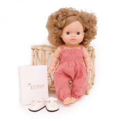 Overal pro panenku Romance - Coral - By Loli