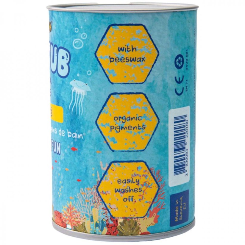 Přírodní voskovky z včelího vosku do vany Medenka - Klasické barvy 3+