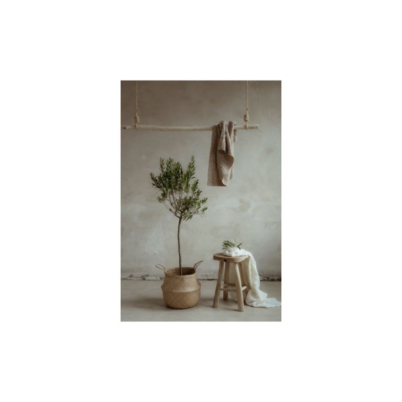 Deka ze 100% merino vlny My Memi - Vines Collection - Cream