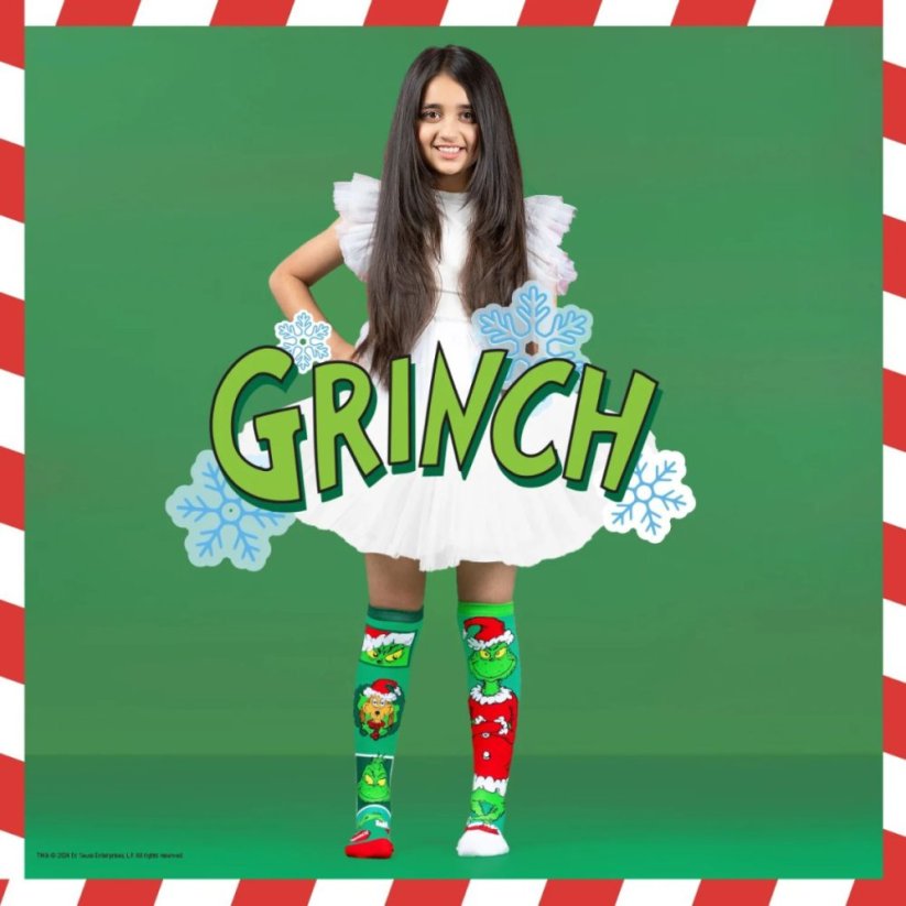 Podkolenky MADMIA - Merry Grinchmass - 6 - 99 let