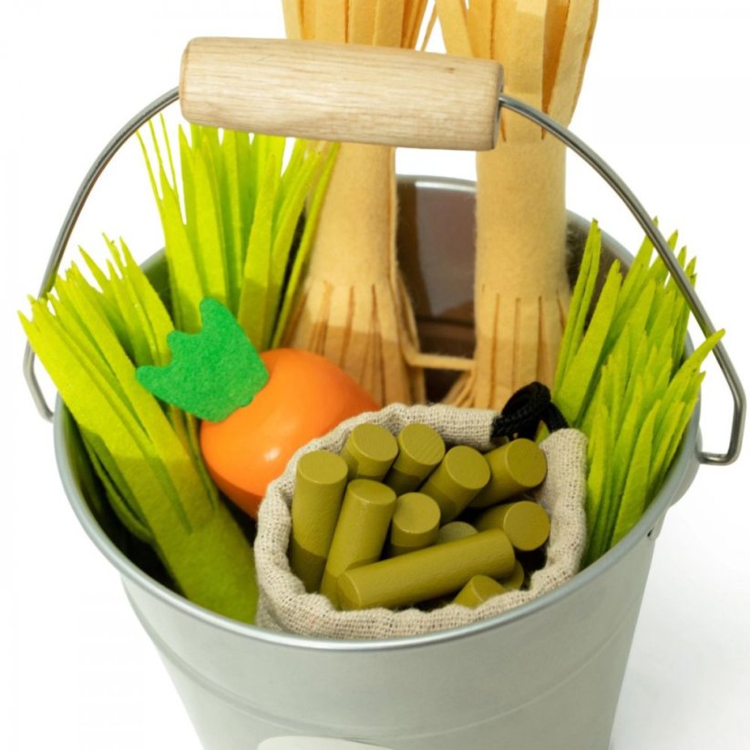 Dřevěný set pro krmení koníků By Astrup - Hobby Horse