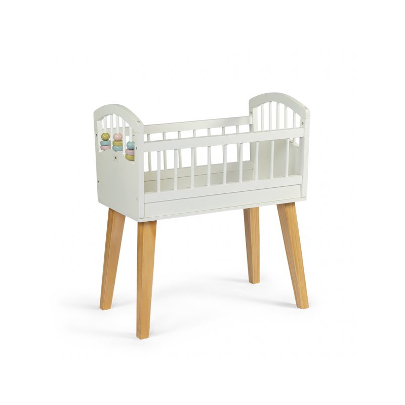 Luxusní postýlka pro panenku By Astrup - Doll white bed