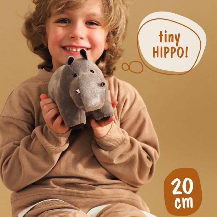 Plyšový hroch Orange toys 20 cm - Hippo