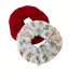 Gumičky do vlasů scrunchie By Loli - Red and Alice in Wonderland
