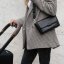Mini crossbody kabelka pro maminku Joissy KENZA - Black/Black
