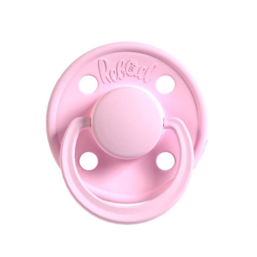 Dudlík Rebael z přírodního kaučuku 1 ks - Sweet Pink - 0-6 měsíců (velikost 1)