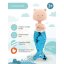 Látkové prasátko s ploutví 30 cm Cotti Motti Orange Toys - Nicky Mermaid tail