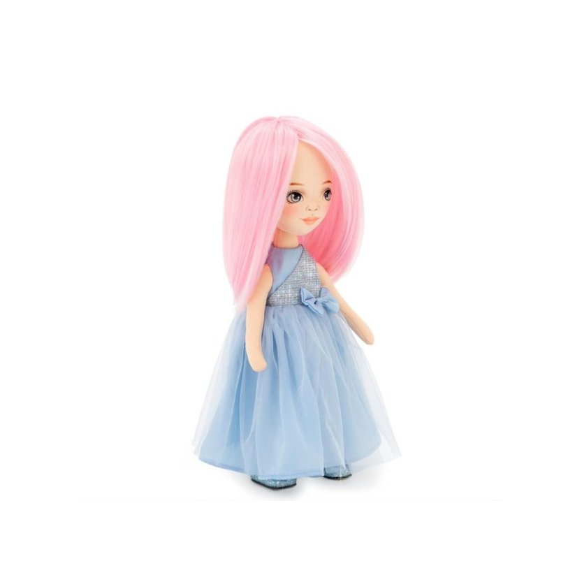 Látková panenka Orange Toys - Sweet sisters Billie - Blue Satin Dress