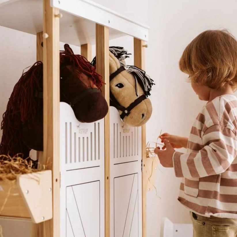 Dřevěná stáj pro koníky By Astrup - Stable For Hobby Horses