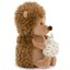Plyšový ježek s vakem Orange toys 25 cm - Hedgehog with knapsack