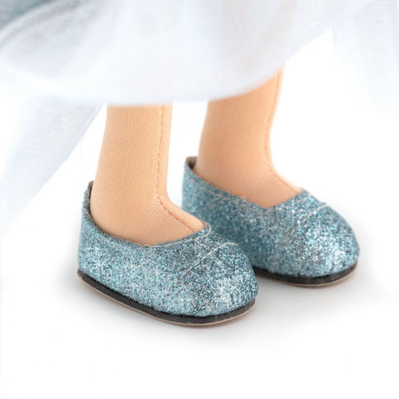 Látková panenka Orange Toys - Sweet Sisters Mia - Light Blue Dress