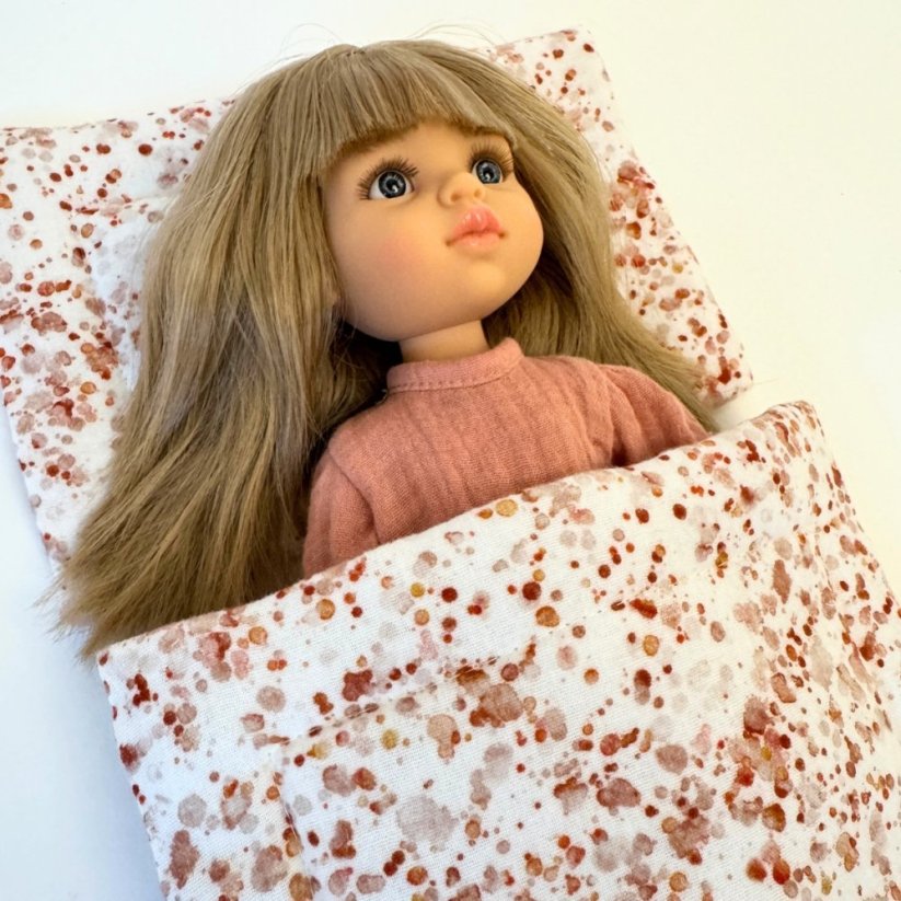 Peřinky pro panenku By Loli - Puntíky