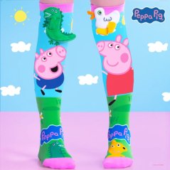 Podkolenky MADMIA - Peppa Pig and George - 3 - 5 let
