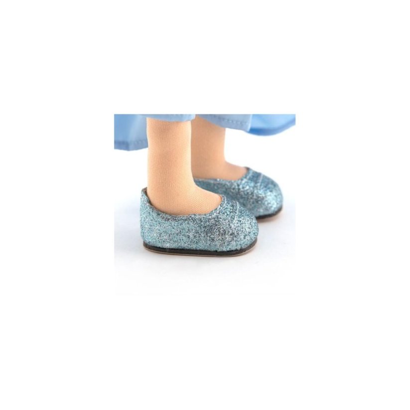 Látková panenka Orange Toys - Sweet sisters Billie - Blue Satin Dress