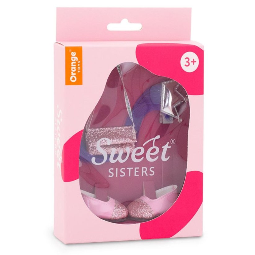 Doplňky k panence Sweet Sisters - Orange Toys - Purple and pink