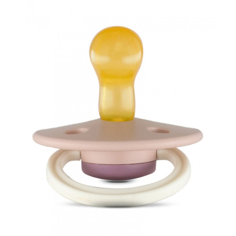 Dudlík Rebael z přírodního kaučuku 1 ks - Tornado Plum Mouse - 6-18 měsíců (velikost 2)