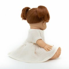 Šaty pro panenku Boho - Cream dream - By Loli