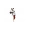 Stříbrné brnění pro koníka hobby horse By Astrup - Silver
